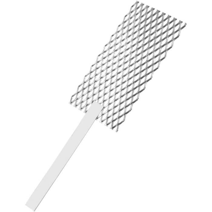 Anode Platine Titane 2x4'' - Pour Plaquage Bijouterie (Or, Rhodium) - Maille Sinterisée