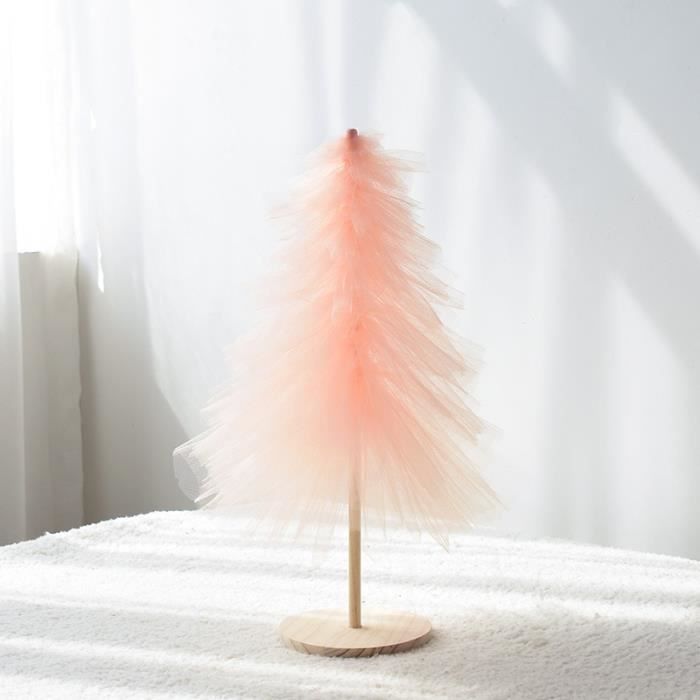 Sapin de Noël,Filet cadeau de noël en forme de cœur pour fille QW157