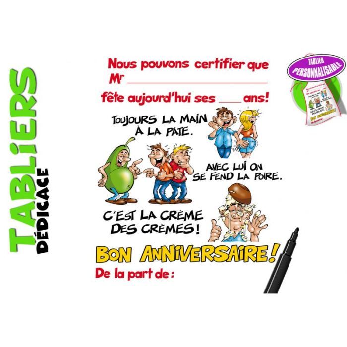 Tablier Bon Anniversaire Homme Achat Vente Farce Et Attrape Cdiscount Tablier Bon Anniversaire Homme Achat Vente Farce Et Attrape Cdiscount