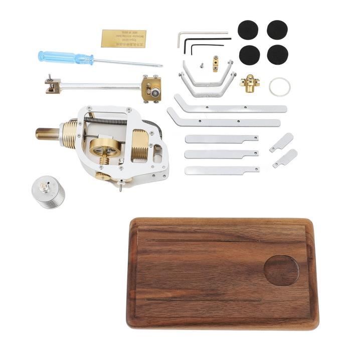Kit Modèle De Vélo Rétro à Assembler 1:10 - 51 Pièces En Alliage, Décoration Table, Cadeau DIY Pour Adultes