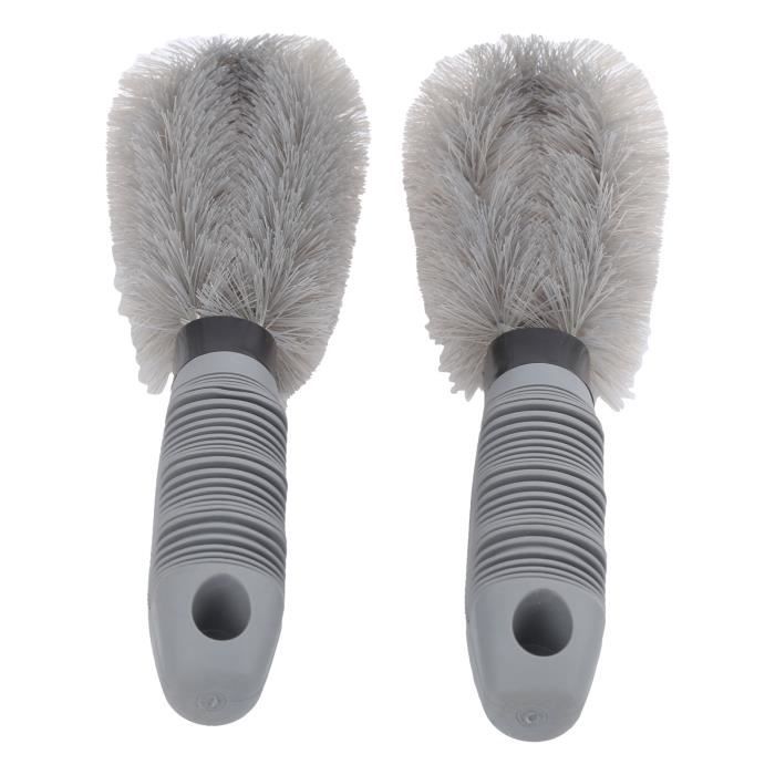 Mothers Brosse Nettoyage Roue Et Jante - Poils Extra Doux Anti-Rayures Avec Protection Caoutchouc