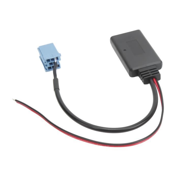 Câble adaptateur audio AUX pour module Bluetooth sans fil à 8 broches de  voiture pour Nissan
