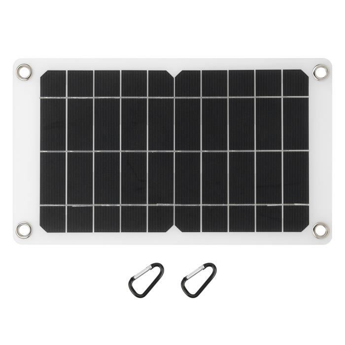 Panneau Solaire Portable Pliable 20W - Silicium Monocristallin - USB - Camouflage