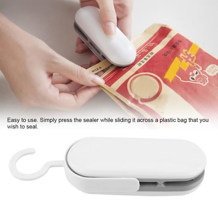 Mini scelleuse de sacs Portable, Machine à sceller les aliments, compacte et pratique, pour les