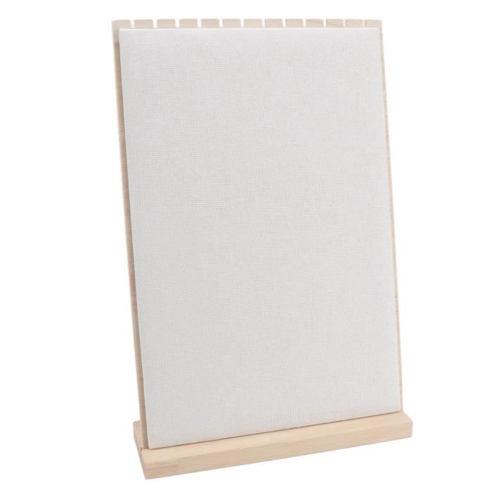 Vueinrg 2 Pièce Porte Cravate En Bois, Rangement Ceinture Rotatif