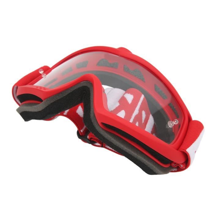 Lunettes Moto Rétro Anti-Poussière Avec Sac Rangement - Protection VTT Randonnée Ski