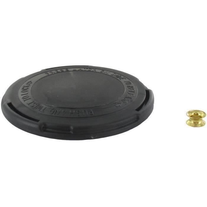 Capot de bobineau et ferrule adaptable pour coupe bordures FLYMO modèles MINITRIM, MULTITRIM, MET200