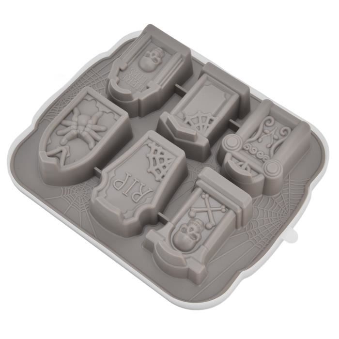 Moule En Silicone Pour Bougies Tête De Mort Rose, Moule En Silicone Pour Bougies Parfumées, Bougies