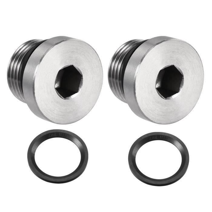 Osmond Bouchon De Raccord Basse Pression 3/8” – En Cuivre Chromé, Pour Détendeur 1er étage, Plongée