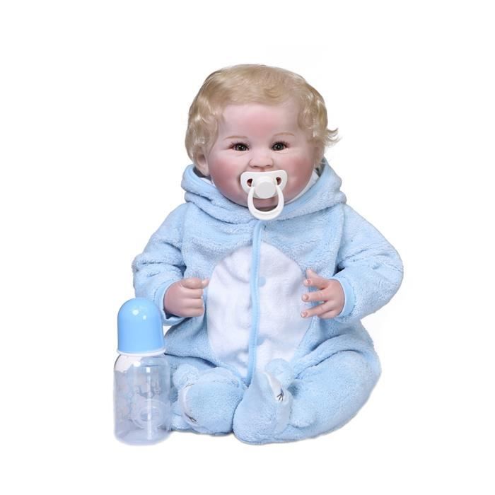 Bébé reborn poupée garçon bleu espagnol Tricot Set avec mannequin P 