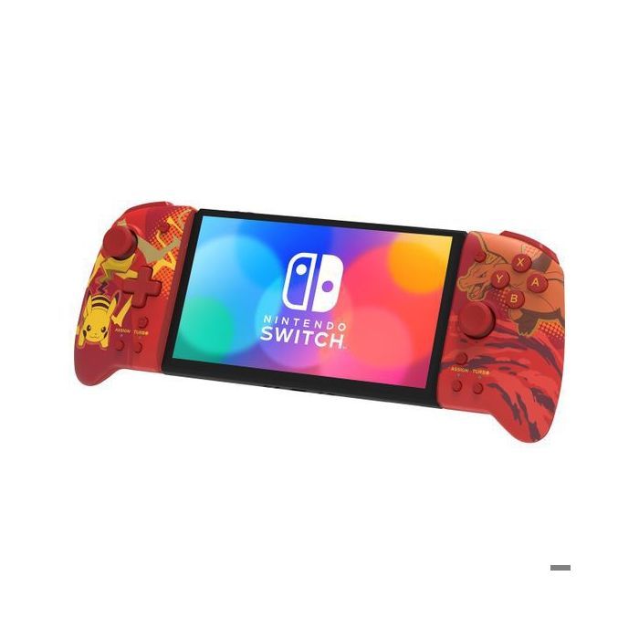 Manette de jeu - HORI - Hori Split Pad Pro Dracofeu - Multicolore - Sans fil - Nintendo Switch