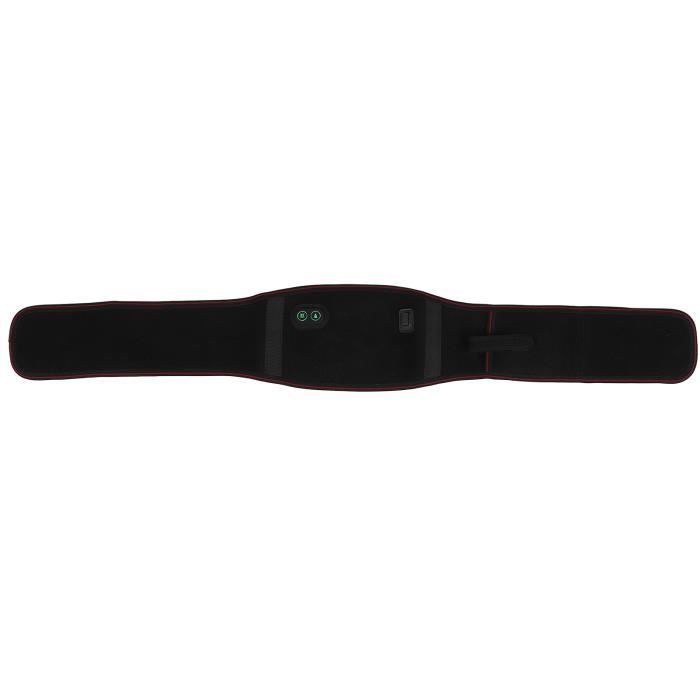 Ceinture Chauffante Dorsale - Coussin Chauffant Pour Le Dos, Support Lombaire, Noir, Neuf
