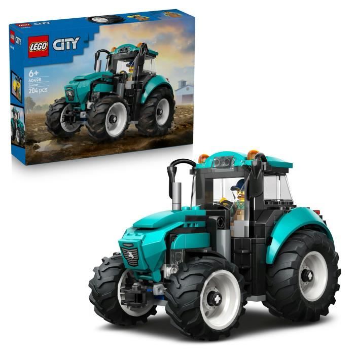 LEGO City Le Tracteur 60498 - vue 6