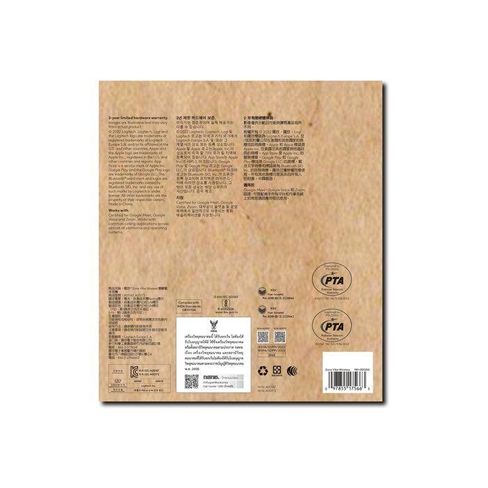 Logitech Zone Vibe Casque Bluetooth - vue 9