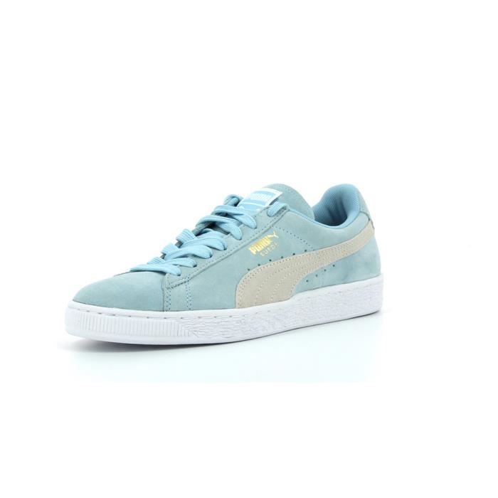 basket puma suede classic wn's femme bleue