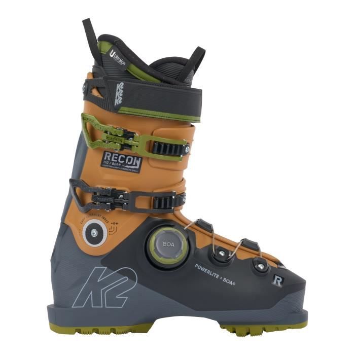 chaussures de ski k2 recon 110 boa noir homme