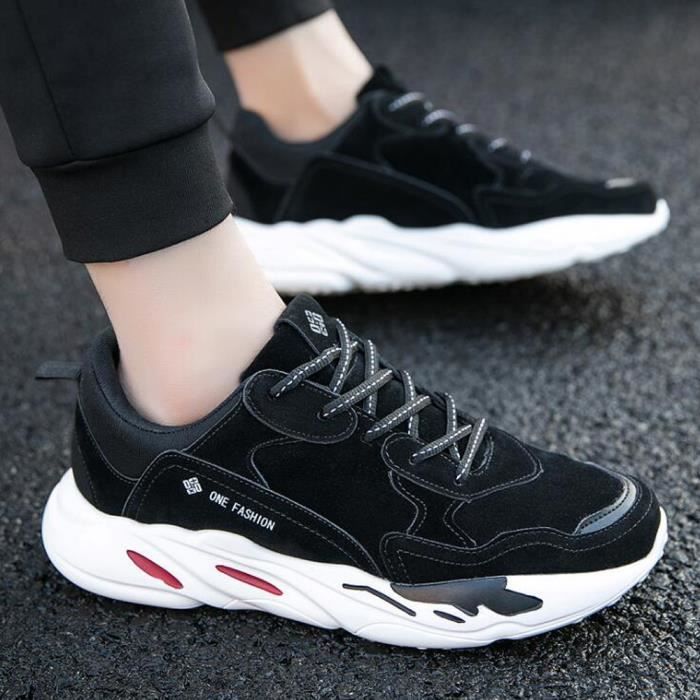 baskets noir homme tendance