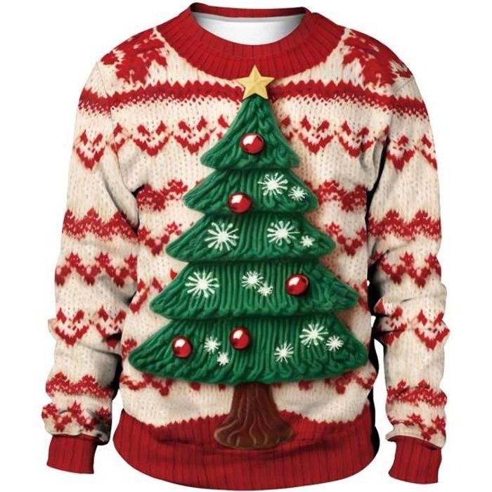 Pull de noel homme femme online