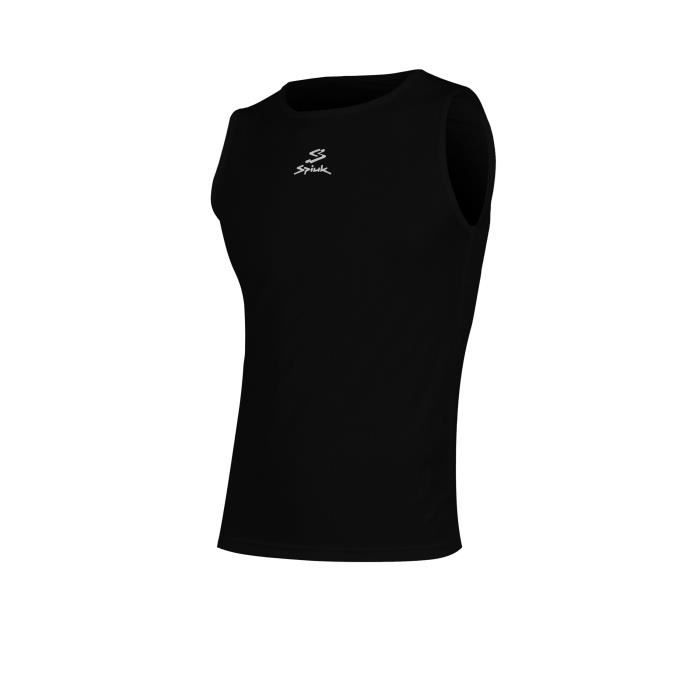 Sous maillot sans manches Spiuk Anatomique - Homme - Noir - Vélo loisir