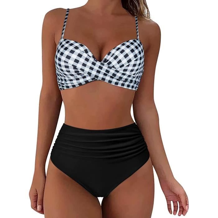 Maillot de bain online vintage taille haute