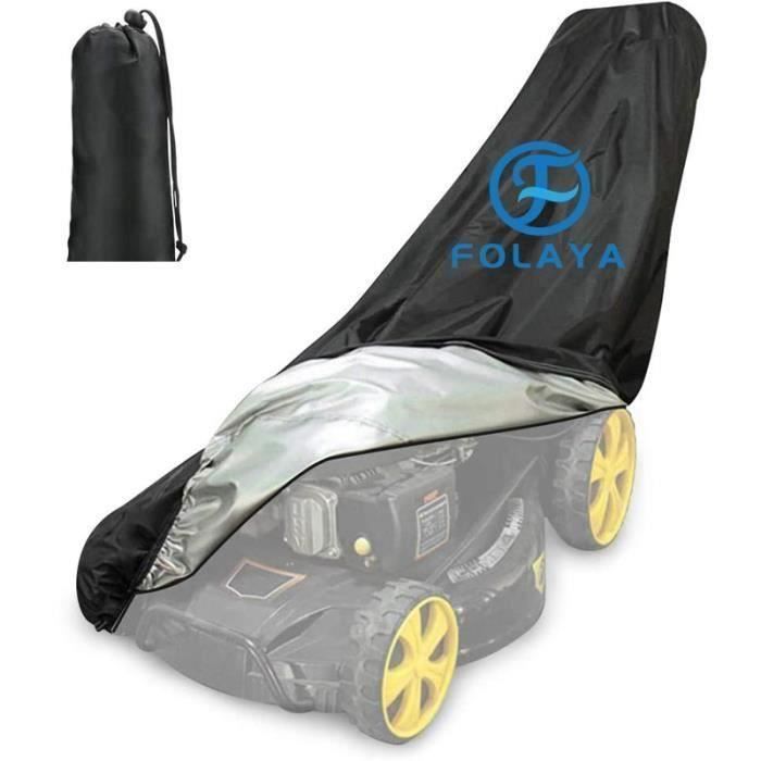 Housse Imperméable Pour Robot Tondeuse - Tissu Oxford 420D, 78x56x36 Cm, Protection UV Et Intempéries - 9