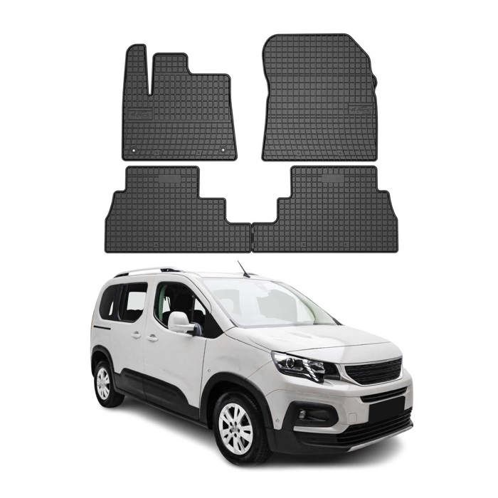 ELMASLINE Vasca Baule In Gomma TPE Per Peugeot Rifter 2018-2024 L1 – Passo Corto – 5/7 Posti - 3