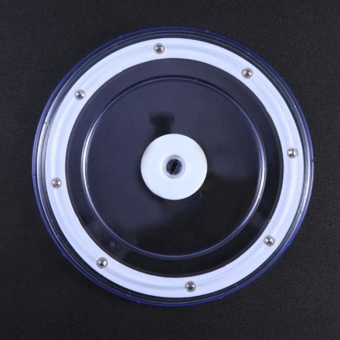 Tapis Platine Vinyle En Acrylique – Pour Tourne-disques 12 Pouces, Réduction De L’électricité Statique