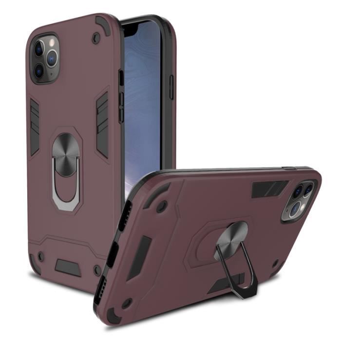 Support Anneau Rotatif 360° Pour Téléphone - Poignée Doigt, Support Bureau, Fixation Aimantée - Multi-couleurs