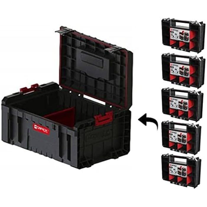 Boîte à outils modulaire - QBRICK SYSTEM - 5987 4256 - 19L - Étanche ...