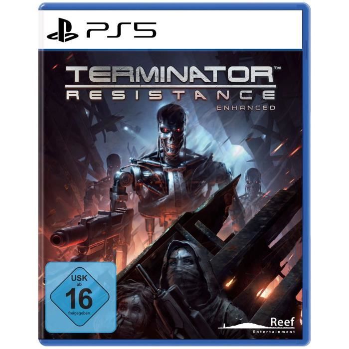 Jeu PS5 TERMINATOR RESISTANCE ENHANCED Amélioré graphiquement Framerate optimisé DualSense support