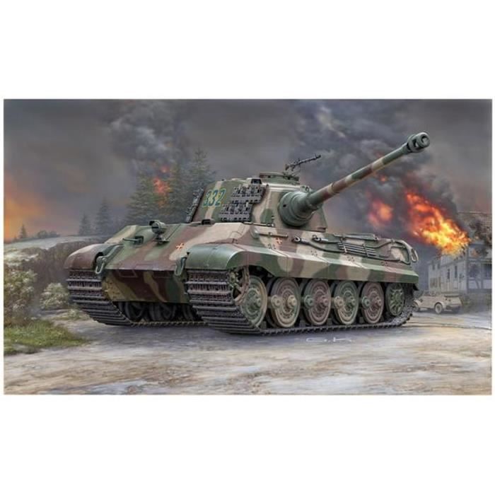 Maquette char : Tiger II Ausf.B (Henschel Turret) - REVELL - Plastique - 331 pièces