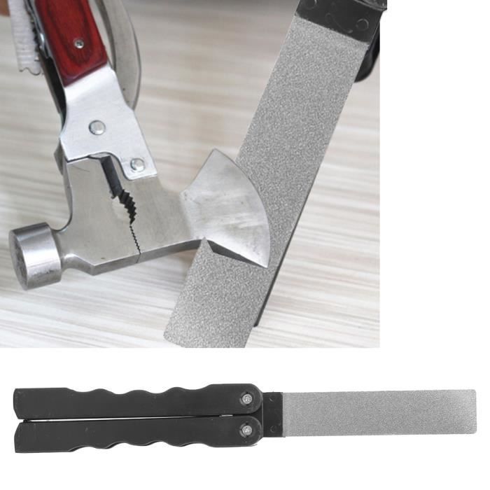 Outil à Aiguiser Les Hameçons En Acier Inoxydable - Accessoire Pêche Pratique
