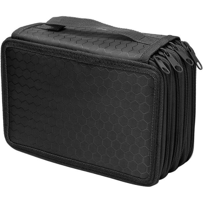 Trousse Scolaire,Rideau De Toile à 12 24 36 48 72 Trous,porte Crayon
