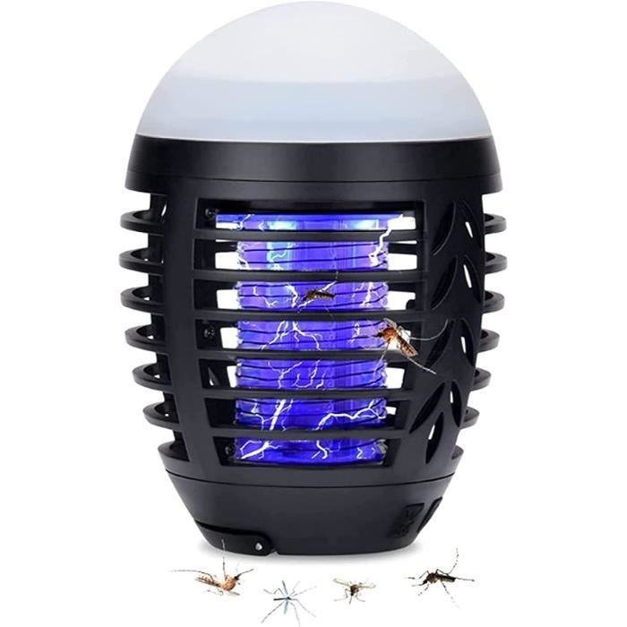 Lampe Anti-moustiques D'extérieur 2 En 1, Puissante Lampe