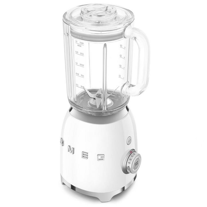 Blender - Smeg - BLF03WHEU - 800 Watts - 1.5 Litre - 4 programmes pré-réglés