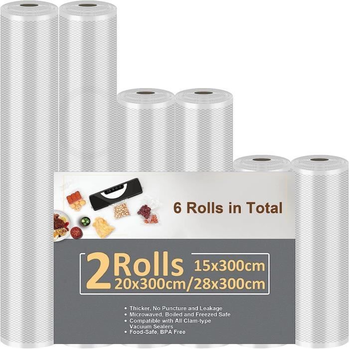 Rotolo Sottovuoto KOOSREEL Per Alimenti - Senza BPA, Riutilizzabile Per Conservazione Cibo - Foto 3