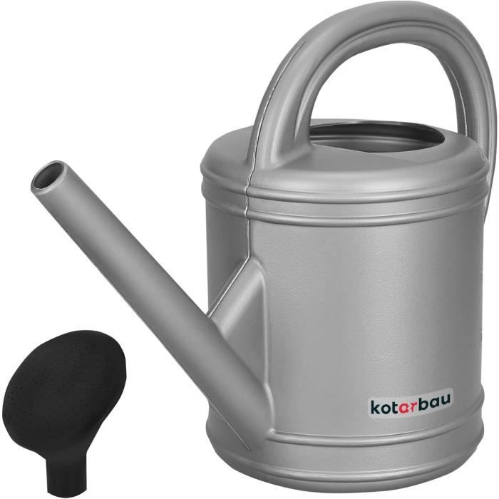 KOTARBAU Arrosoir Jardin 2 Litres Violet - Plastique Léger Avec Bec Long - Arrosage Fleurs Intérieur Extérieur