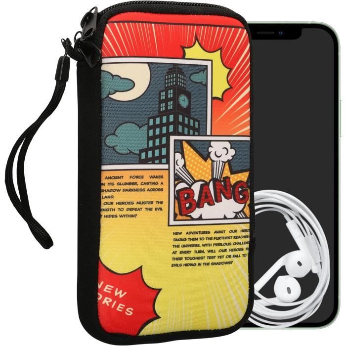 Housse De Protection Néoprène Pour Smartphone - Taille L (jusqu'à 6,5") - Marque Kwmobile