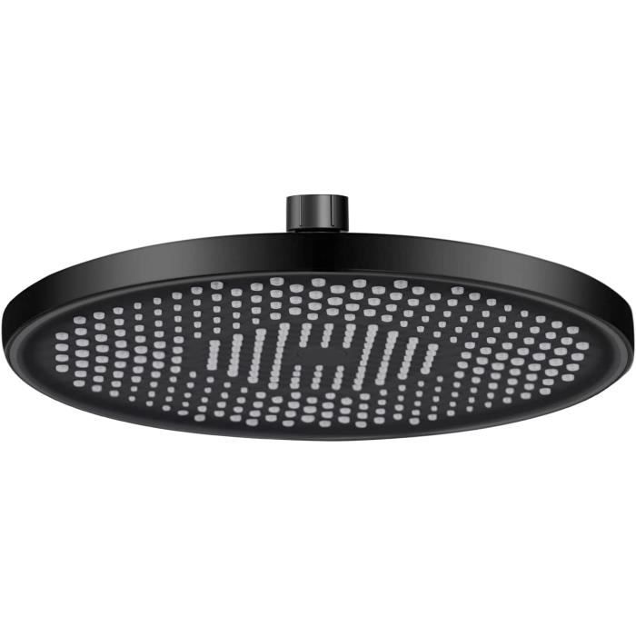 AiQInu – Pommeau De Douche Anti-calcaire En Acier Inox – Effet Pluie, Haute Pression Et économie D'eau – 20 Cm, Pour Salle De Bain - 4