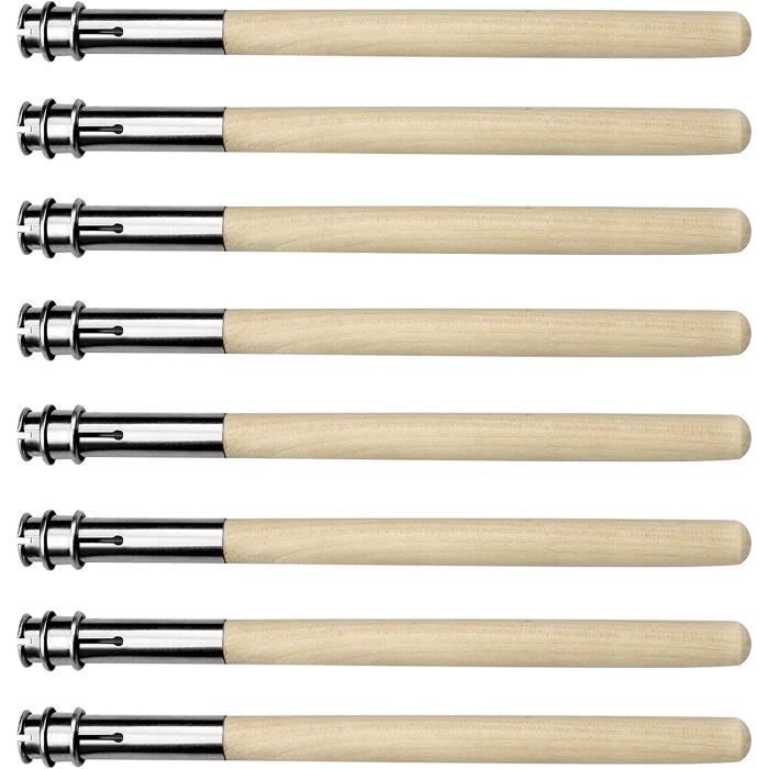 Outil Rallonge Crayon Alliage Aluminium - Porte-Crayon Réglable Léger Et Durable, 1 Pièce Noir
