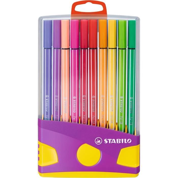 Stabilo Colorparade Feutres De Coloriage Pen 68 Decor Pack Framboise Achat Vente Feutres Cpr St Pen 68 60 031 02 Cdiscount