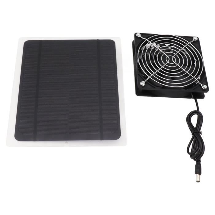Ventilateur Solaire 100W TOPINCN - Refroidissement Efficace Pour Serre, Poulailler Et Chenil