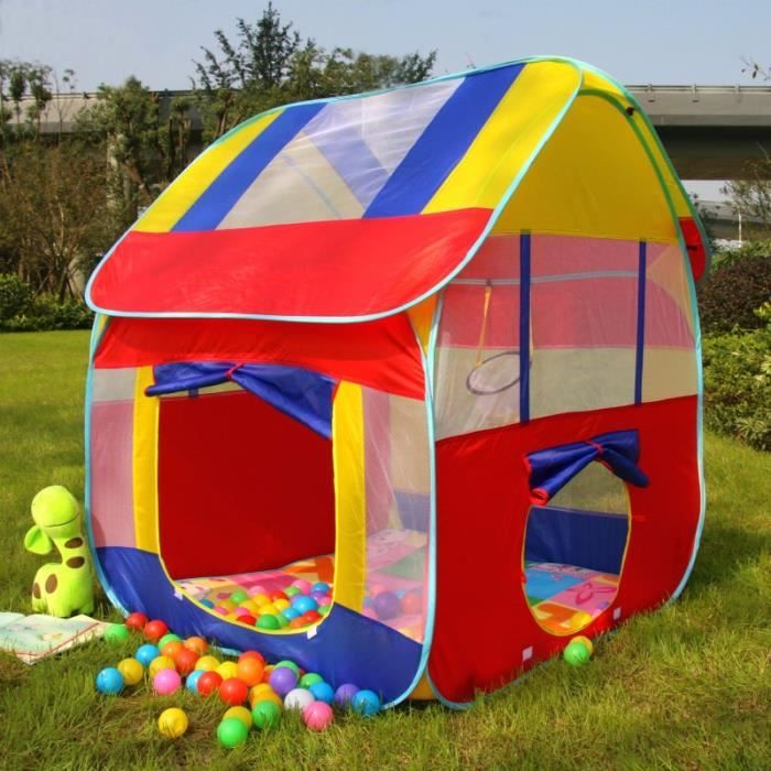 Balakaka Tente De Jeu Enfant Licorne 182x96x76cm - Cabane Pliable Avec Tapis - Pour Intérieur Et Extérieur