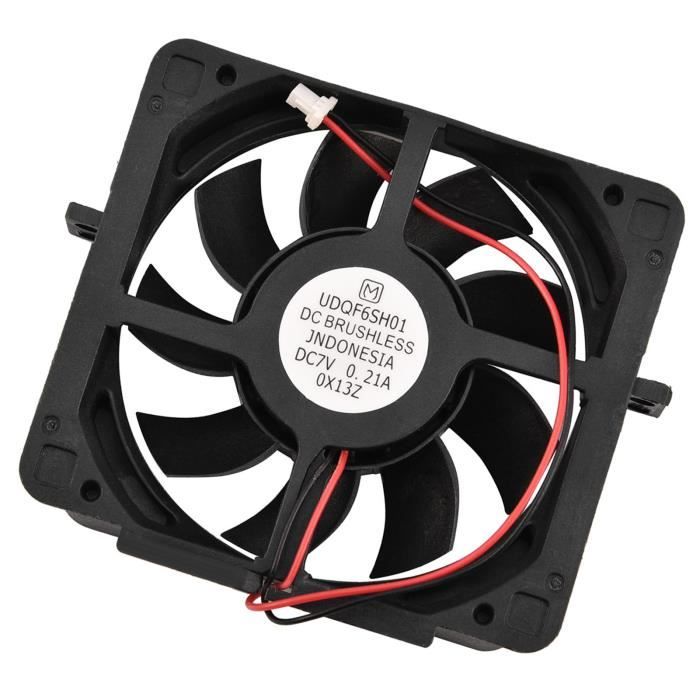 Ventilateur PC Wadakada 70x70x15mm – 12V, 3 Broches – Pour Refroidissement Processeur