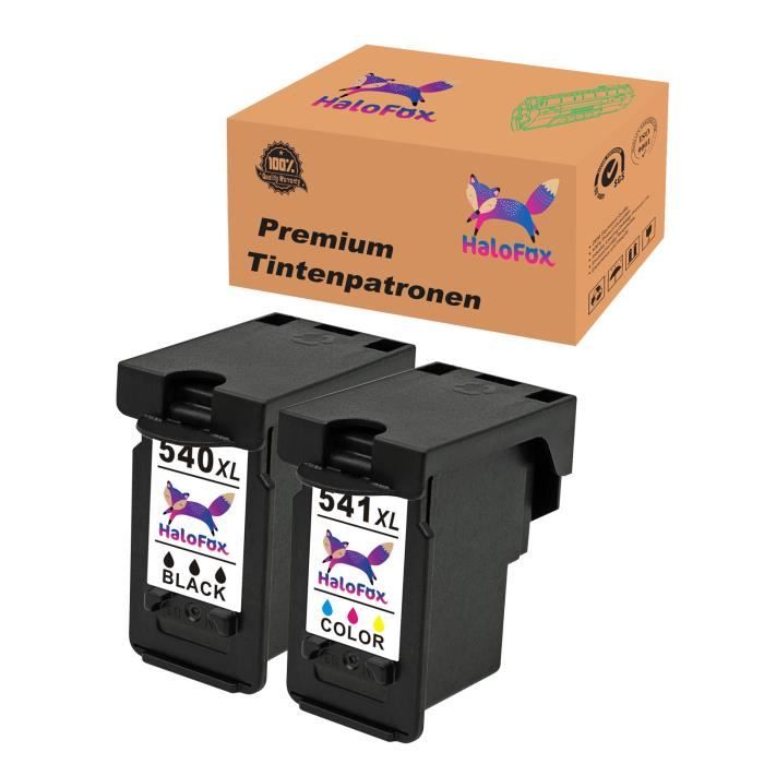 Cartouches D'encre Compatibles Canon PG540 XL Et CL541 XL - Pour Imprimantes PIXMA MG/MX (dont MG2250) - Neuf Sous Blister - Lot économique