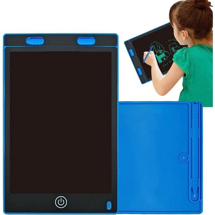Tablette d'écriture LCD 13 Pouces Rechargeable, Portable Tablette Dessin Enfant Effaçable Écriture, Dessin et liste de mémorisation Ardoise Magique Educatif Cadeau pour Enfants Jouets Bleu