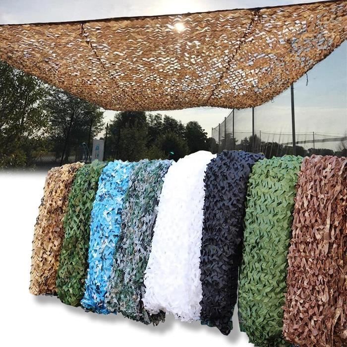 Outdoor Filet Net Filet De Camouflage Camouflage Net Voile Solaire 1X4M - Camouflage Du ...