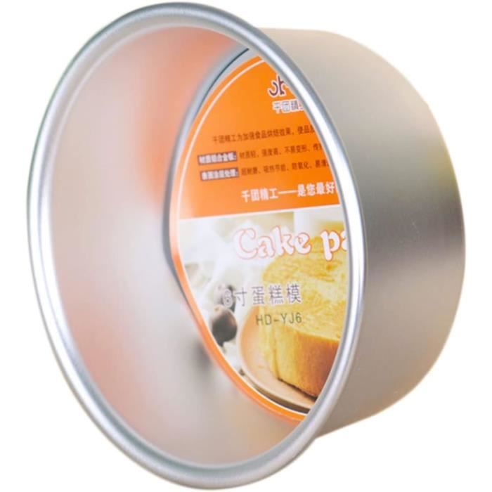 Set De 3 Moules à Gâteau Ronds En Acrylique - 6, 8 Et 10 Cm - Pour Anniversaire & Décoration Pâtisserie