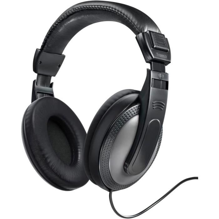 Casque DCM H-43B/U – Haute Impédance 4500 Ohms + Adaptateur 6.3/3.5 Mm