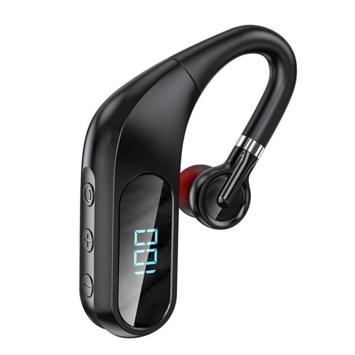 Oreillette Bluetooth sans fil Oreilles gauche droite commutées librement Écouteurs HD Appels